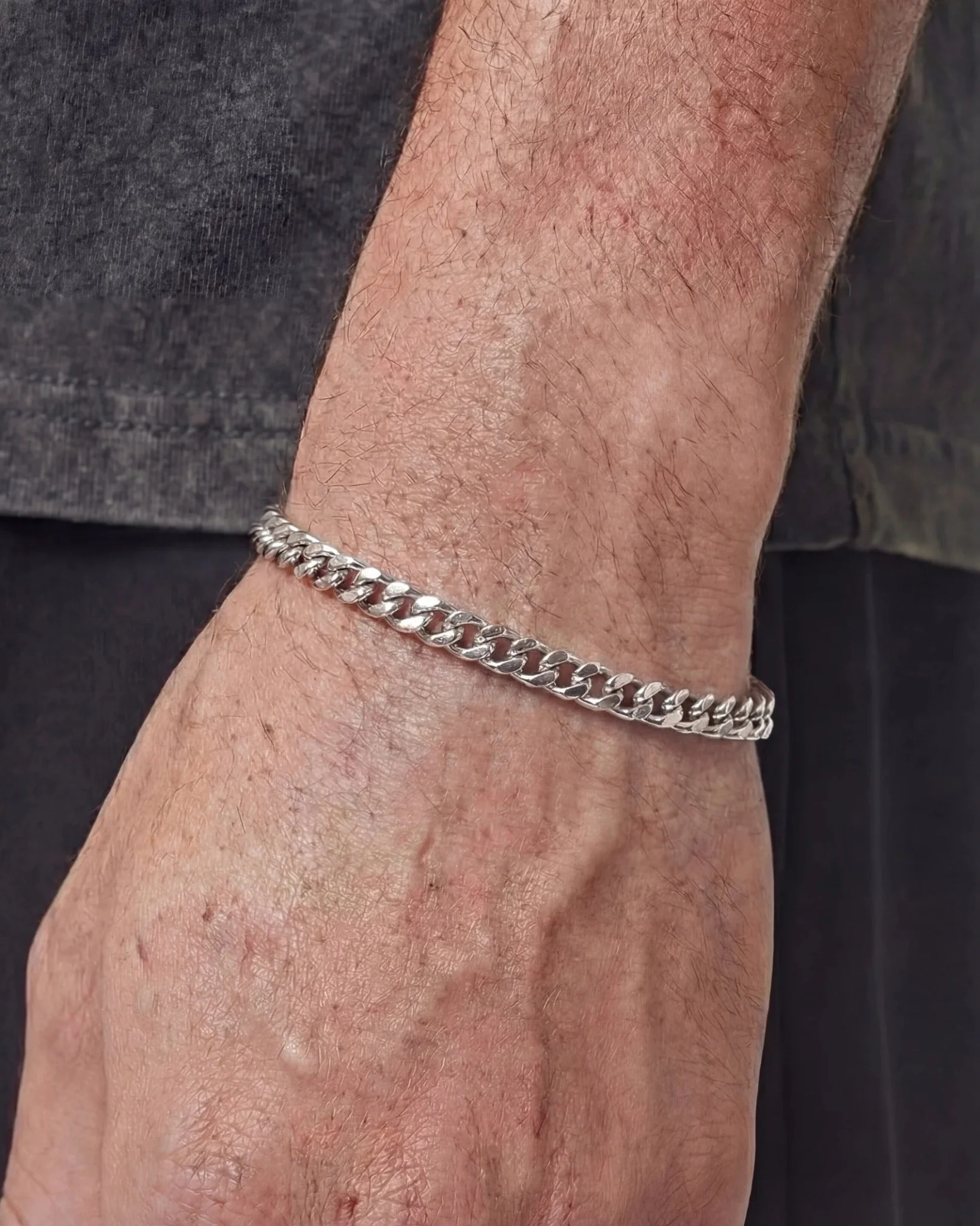 CLEAN CUBANA BRACELET. - 4MM - Image 3