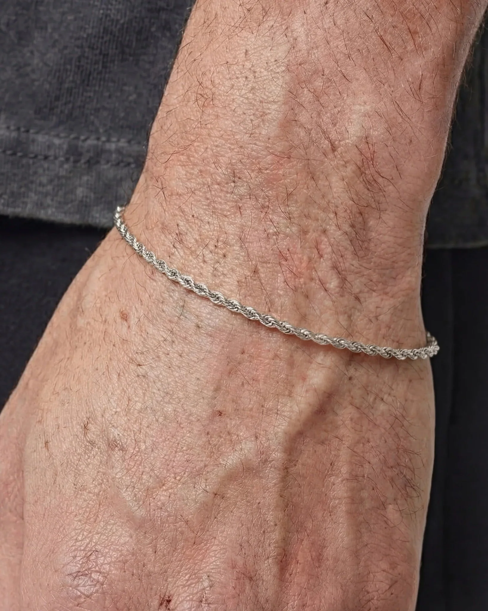 CLEAN ROPE BRACELET. - 2MM - Image 3