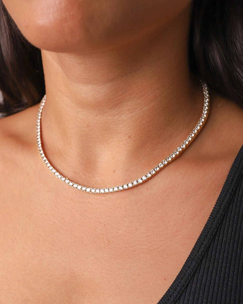 ICE BREAKER CHAIN. - 3MM GOLD - Image 7
